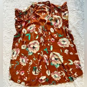 Daniel Rainn Liona Flutter Detail Blouse